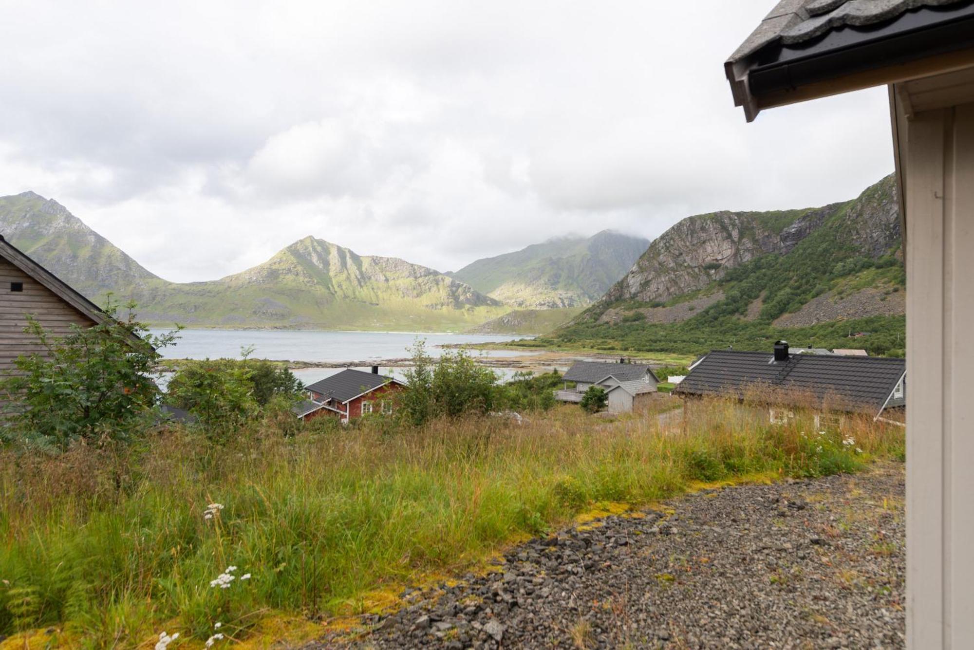 Haukland Beach Panorama Offersoya Eksteriør billede