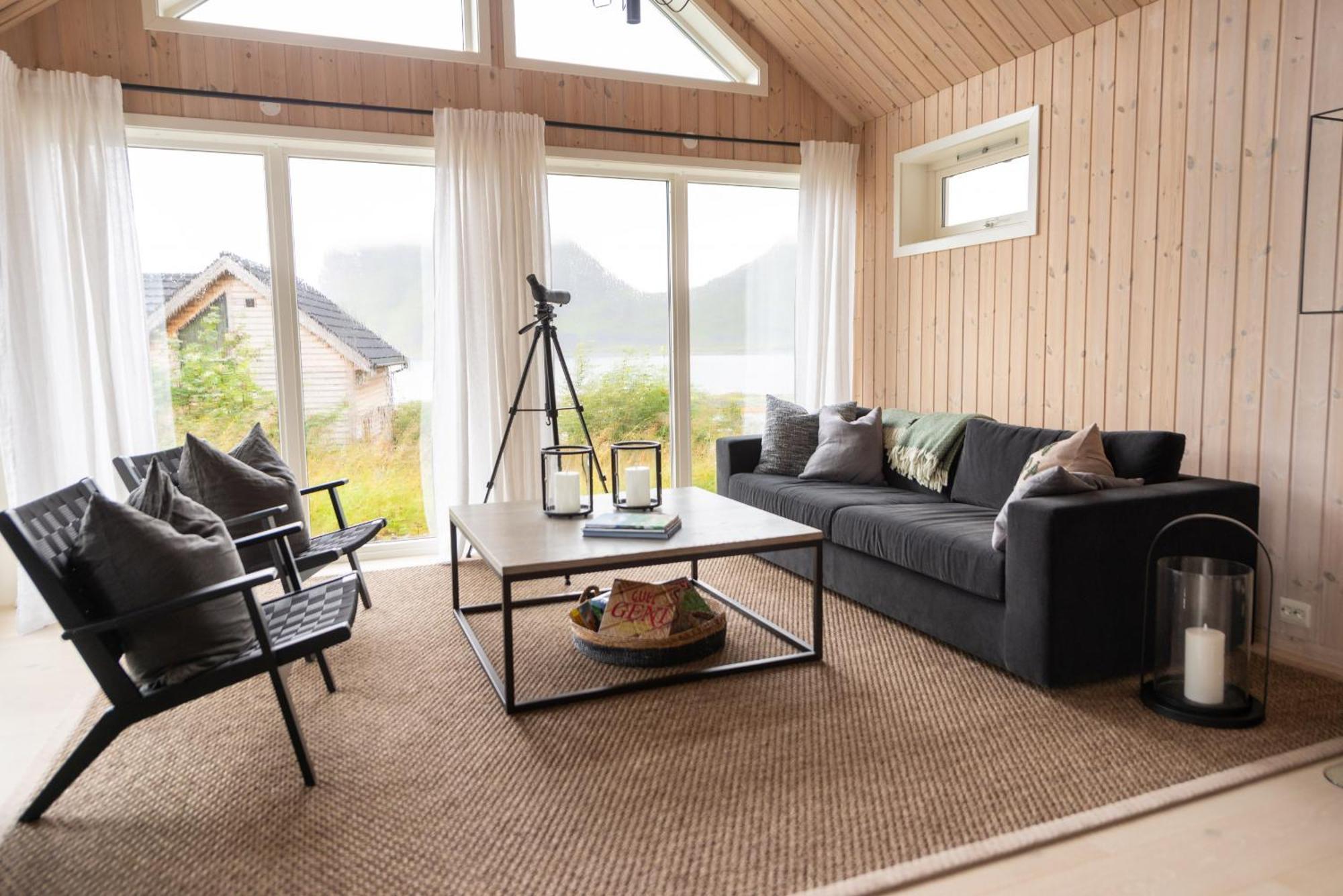 Haukland Beach Panorama Offersoya Eksteriør billede