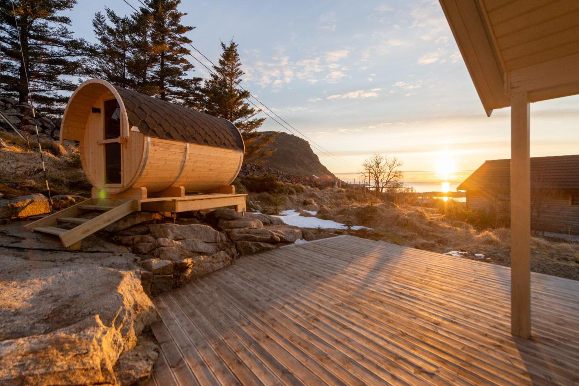Haukland Beach Panorama Offersoya Eksteriør billede